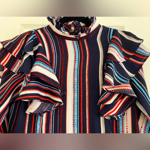 WHY Ruffled Blouse - Picture 2 of 7